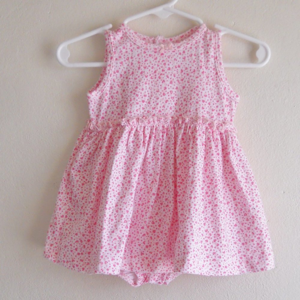 Summer Dress, Carter's 3 Mos., Pink, 2 Piece, Knit